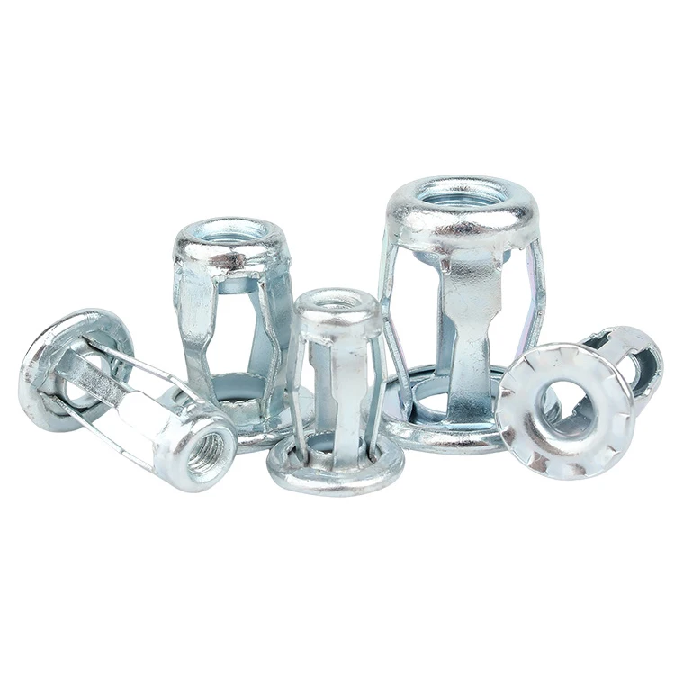 M4 M5 M6 M8 Jack Nuts Expansion Clamp Petal Rivet Lock Nuts Bolt Hollow Wall Iron Alloy Rivets Fixed