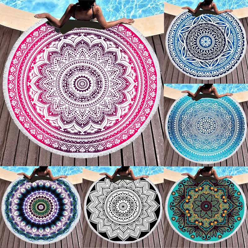 500 g Beach Towel Bath Robes For Women Shower Geometric Plain Printed Machine Washable Quick Drying Microfiber Sea Gym Large Spa