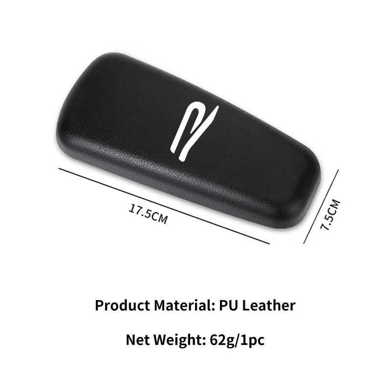 وسادة ركبة جلدية للسيارة داخل وسادة مريحة ومرنة لسيارة VW R Tiguan CC Jetta Polo Golf Passat Scirocco Touareg #6