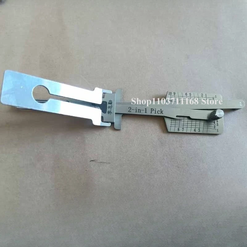 

1PCS Lishi 2 in1 HU101 Locksmith Tools Car Key Lock Picking Decoder and Pick FOR Volvo S40, V50 Lockpick Open Tool Full Set