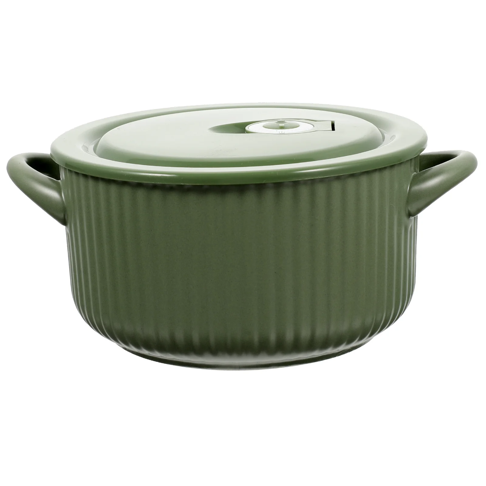 

Soup Bowl Ceramic with Handles Unique Glaze Oven Proof Microwave Safe Soup Mug for Home Food Service Snacks Fruit