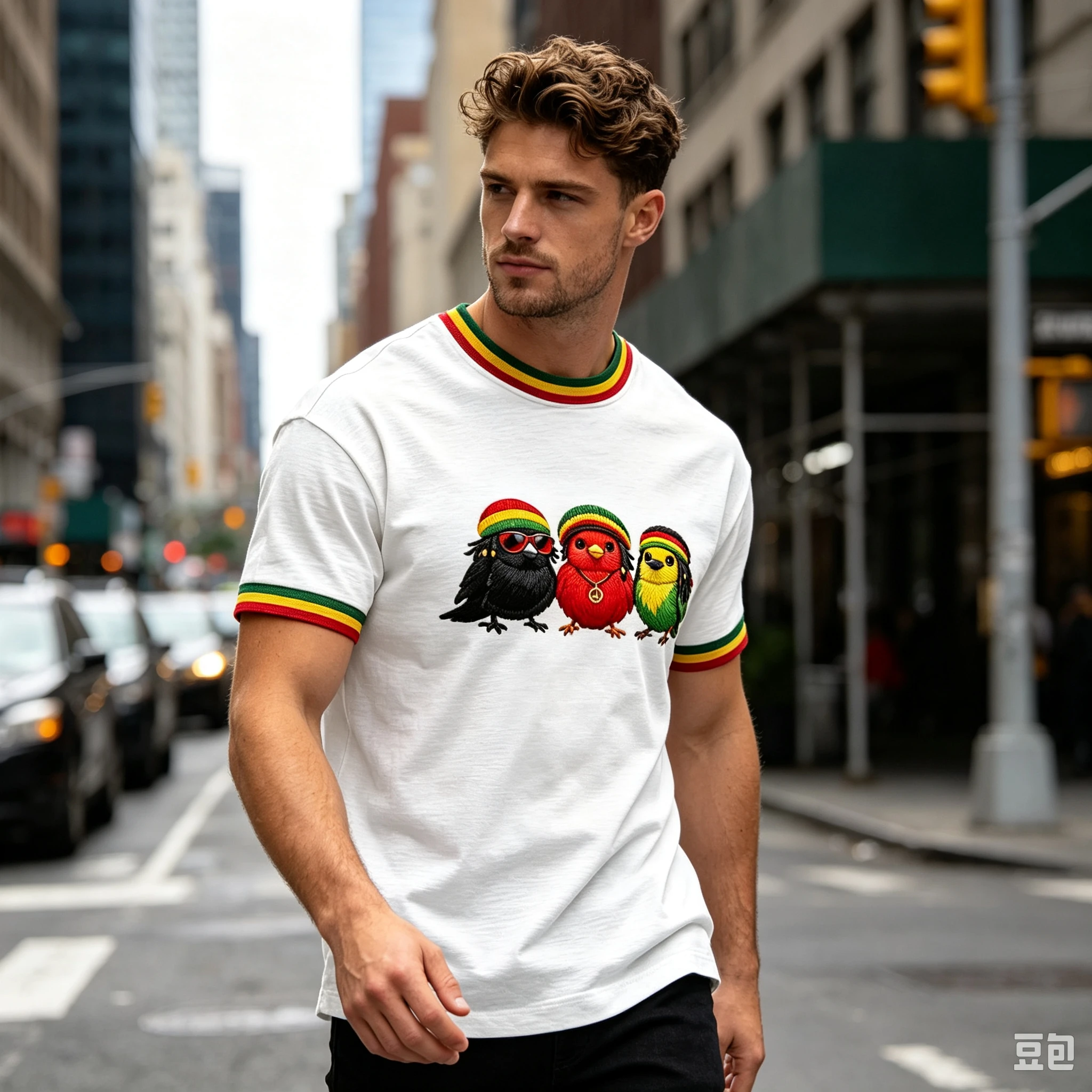 New Arrival Men's Short Sleeve T-shirts Crewneck Loose Tshirt 3d Prited Streetwear T-shirt Mens Clothing Men Camiseta