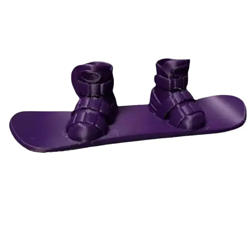 【New User-Coupon!】Mini Finger Snowboard, 3D Printed Finger Snow Board, Mini Skateboard Snow Board For Finger, Mini Skiing Fi