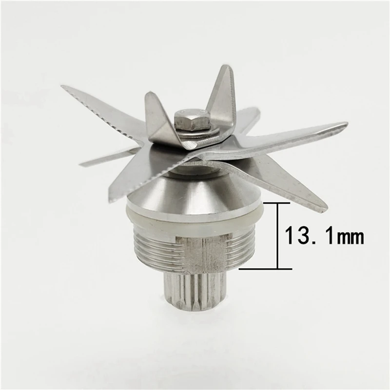 10X 767 Stainless Steel Juicer Ice Blades Blender 8 Blade Knives Knife For Universal 2L Machine