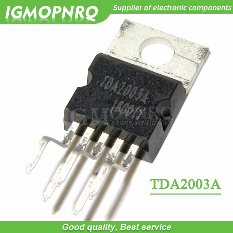 20pcs/lot TDA2003 TDA2003A TDA2003AV TO220-5 audio amplifier IC chip new original