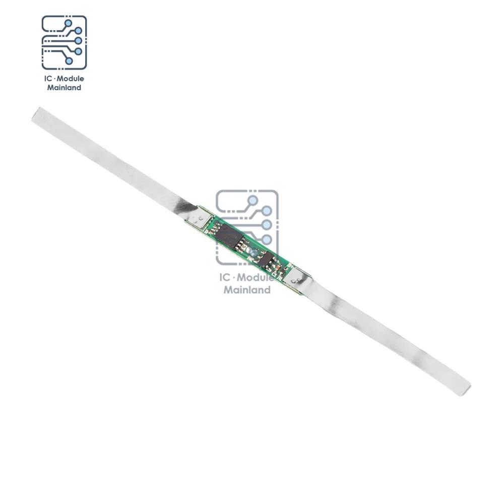 1-10pcs/set 1S 2A 3.7V 1MOS Lithium Battery Module BMS Li-ion Battery Protection Board for 18650 Li-ion Lithium  Battery Cell