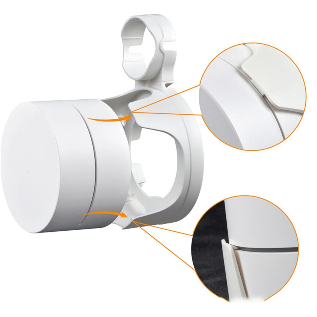 Wall Mount for Google WiFi , WiFi Bracket Holder for Google WiFi Router Easy Use in Home Everywhere B