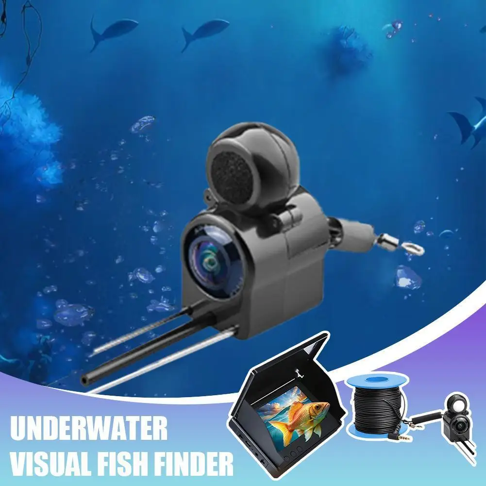 Submarine Ultra-clear Fish-finding Camera 4.3-inch Waterproof Display Underwater Ultra-clear Night Vision Camera Fish Watching