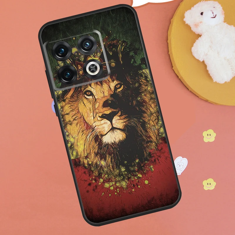 Rasta Lion Reggae Bob Marleys Case For OnePlus 12 11 9 10 Pro 8T 9RT 10T 10R 12R Nord CE 2 Lite CE3 CE4 2T N10 N20 Cover