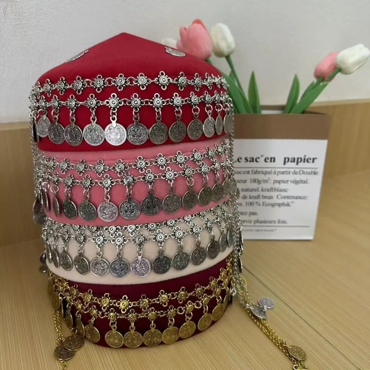 Muslim Caps For Women Colthing Cotton Hat Turkey Kufi Islamic Kippah Hijab Jewish Turban Luxury Autumn Winter 0936