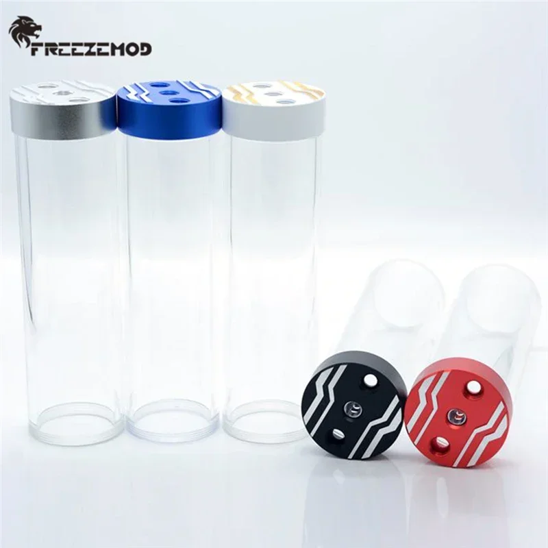 FREEZEMOD PJ-D5SXC Water Pump Integrated Expansion Tank Integrat Water Pump Built-In Defoamer 60MM Expansion Tank Metal Cover