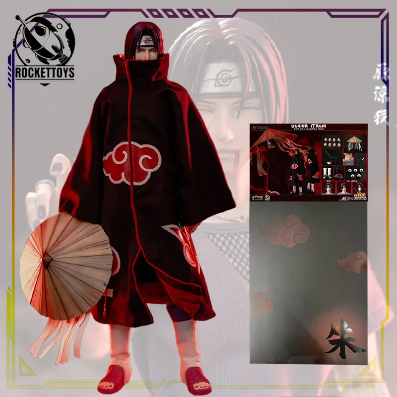 

Rocket Toys Original Naruto 1/6 Scale Action Figure Series Uchiha Itachi Anime Action Figure Model Toys Ornaments Gifts for Boys
