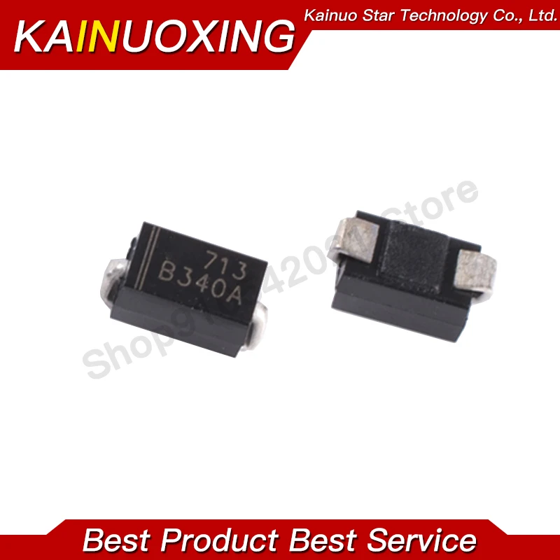 50PCS B340A B340 3.0A SURFACE MOUNT SCHOTTKY BARRI new original