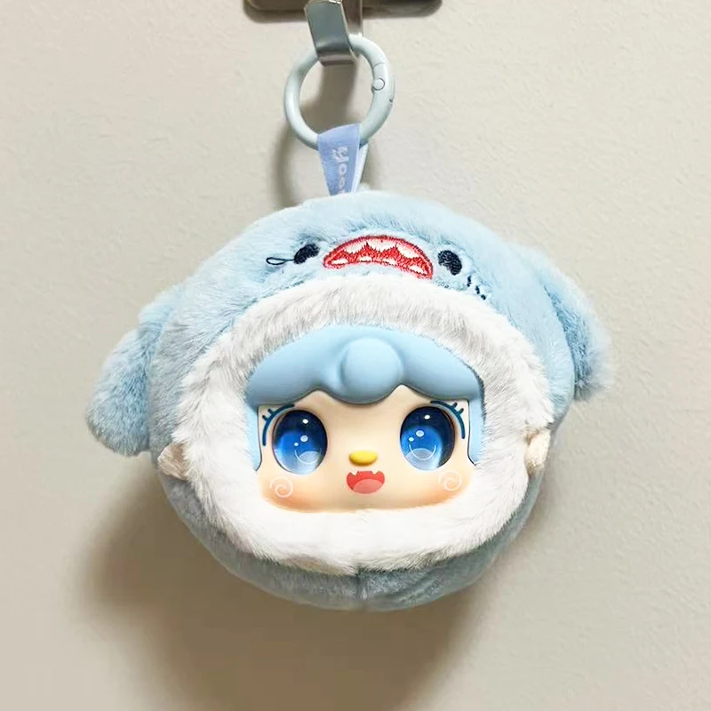 

Spot Yooki Oxygen Generation 6 Ocean Baby Plush Blind Box Cute Zipper Bag Pendant Accessories Birthday Gift Backpack Pendant