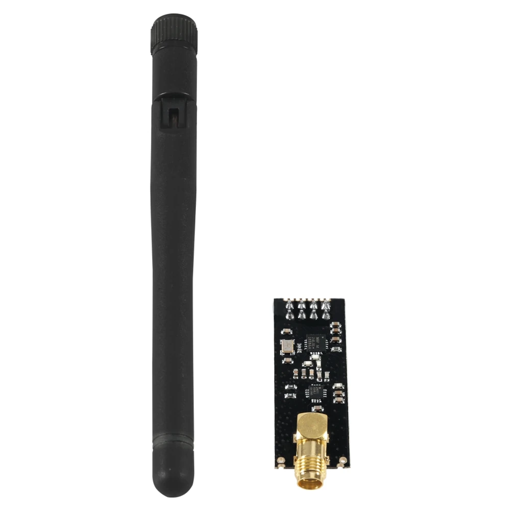 A14M NRF24L01+PA+ Wireless Transceiver Transceiver Module 1100-Meter Long-Distance with Antenna 1Set