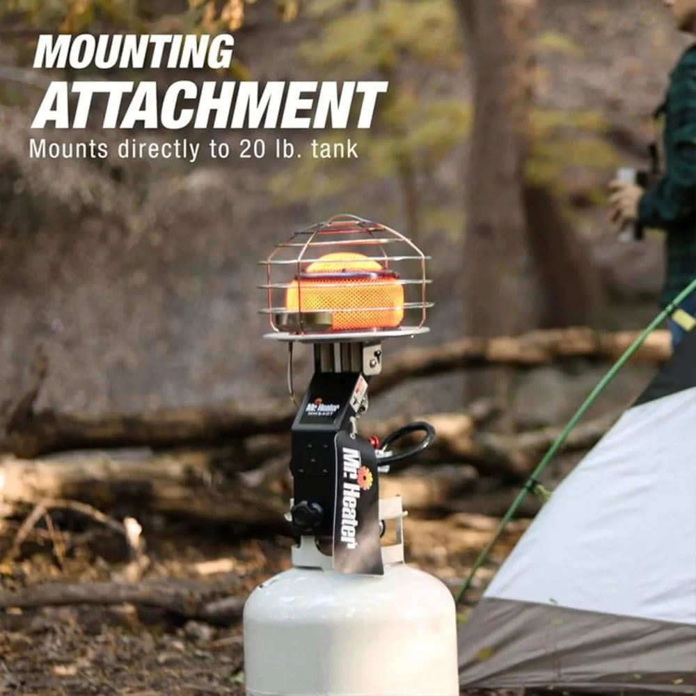 سخان بروبان محمول بزاوية 540 درجة مع مخرج 45,000 وحدة حرارية بريطانية للاستخدام الخارجي #6