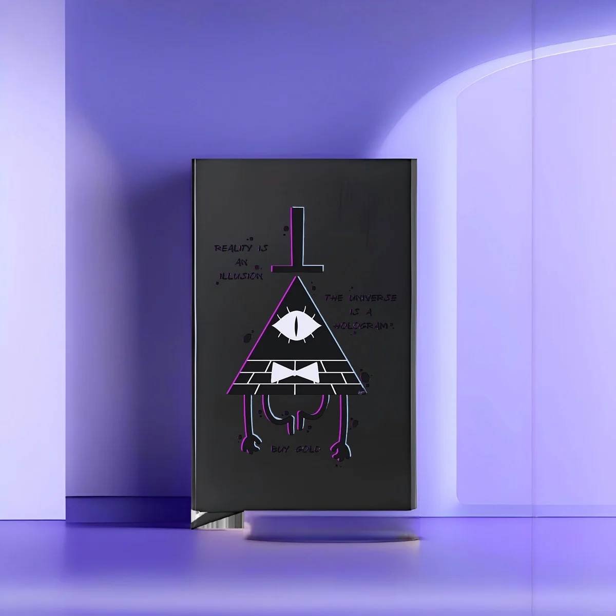 

Bill Cipher 2026, новый стиль, модный чехол для карт с принтом, различные варианты цвета, простой в использовании, компактный для ежедневных потребностей