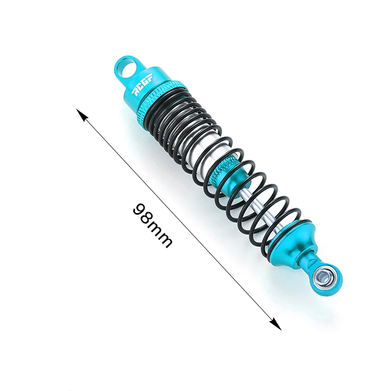 2pcs 1/10 Front Rear Shock Absorber Aluminum Alloy Wear-resistant Rc Front Rear Shock Absorber For XTE XBE RC Car Part view 5