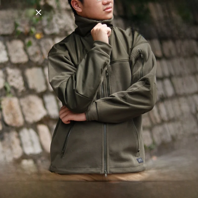 

Тактическая ветрозащитная куртка Helikon с воротником-стойкой, открытая, на молнии, для активного отдыха, весна-осень, мужская, удлиненная, стандартного кроя, теплая, для походов...