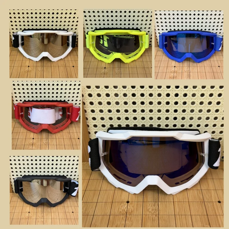 Fog Elimination Coating Offroad Dirt Bike Goggles Wind Shield Shock Resistant Structure Multiple Colour Designs Available