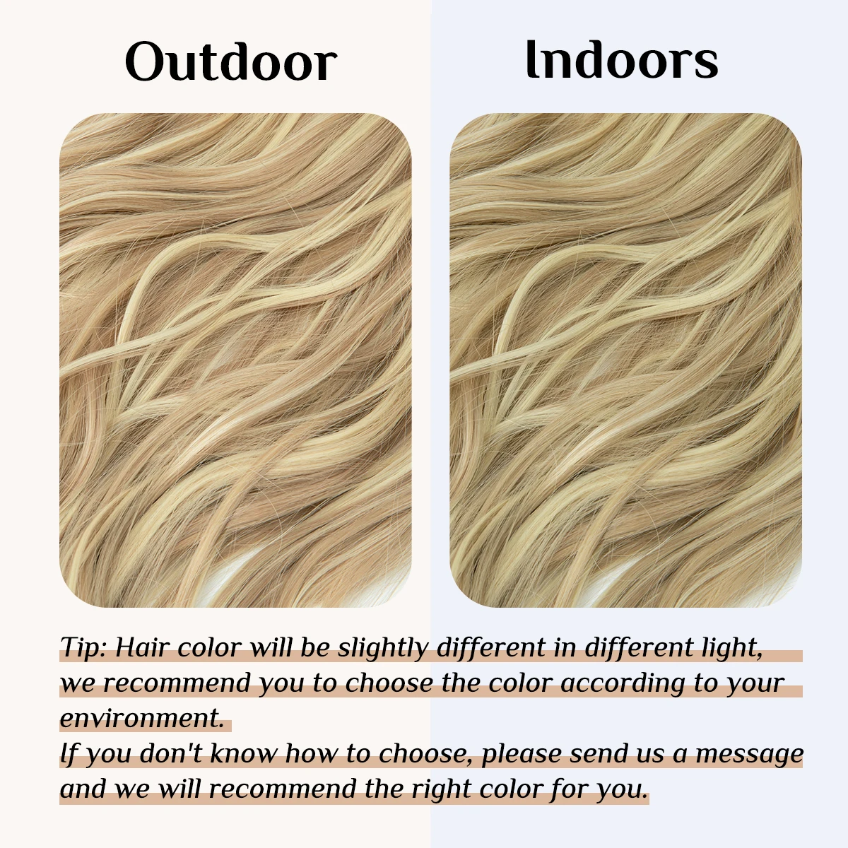 Premium Synthetic Invisible Wire With Clip Hair Extensions Daily Use Hairpieces Long Natural Wavy Fake Hair piece Woman 2028