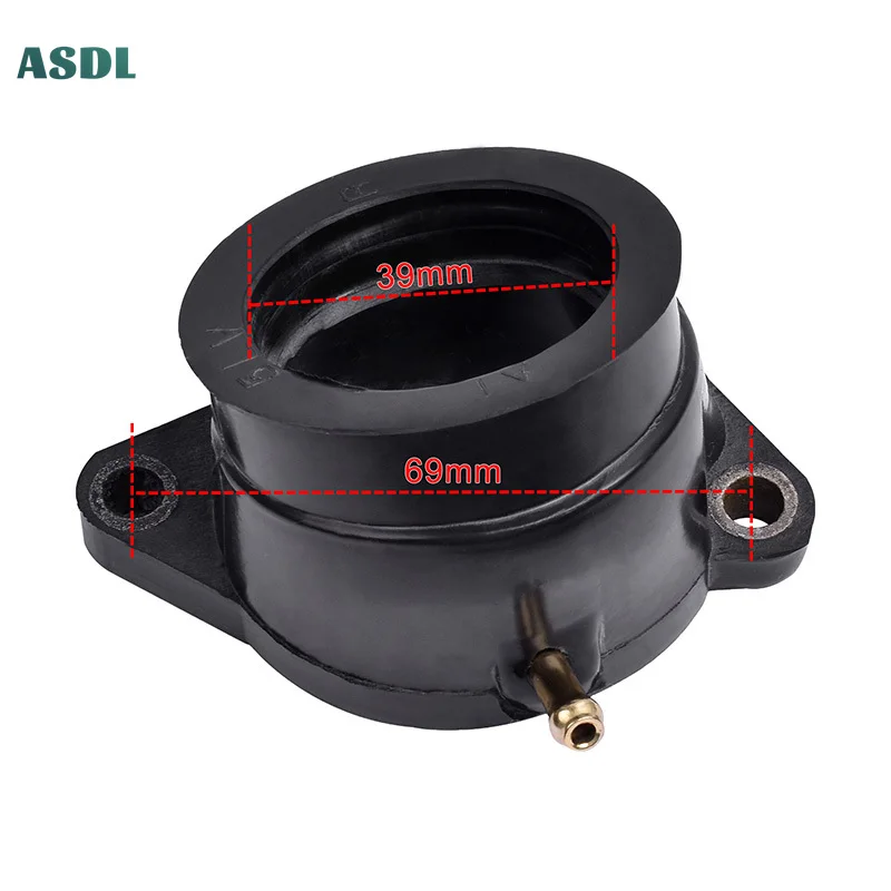 1000cc 4Pcs Motorcycle Carburetor Interface Adapter Intake Manifold For Yamaha FZS1000 FZS 1000 FZ1 Fazer 1000 5LV