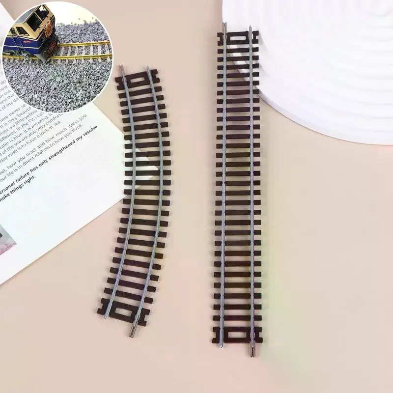 

Миниатюрная модель железнодорожной линии масштаба 1/87 HO для песочницы: прямые/изогнутые рельсы