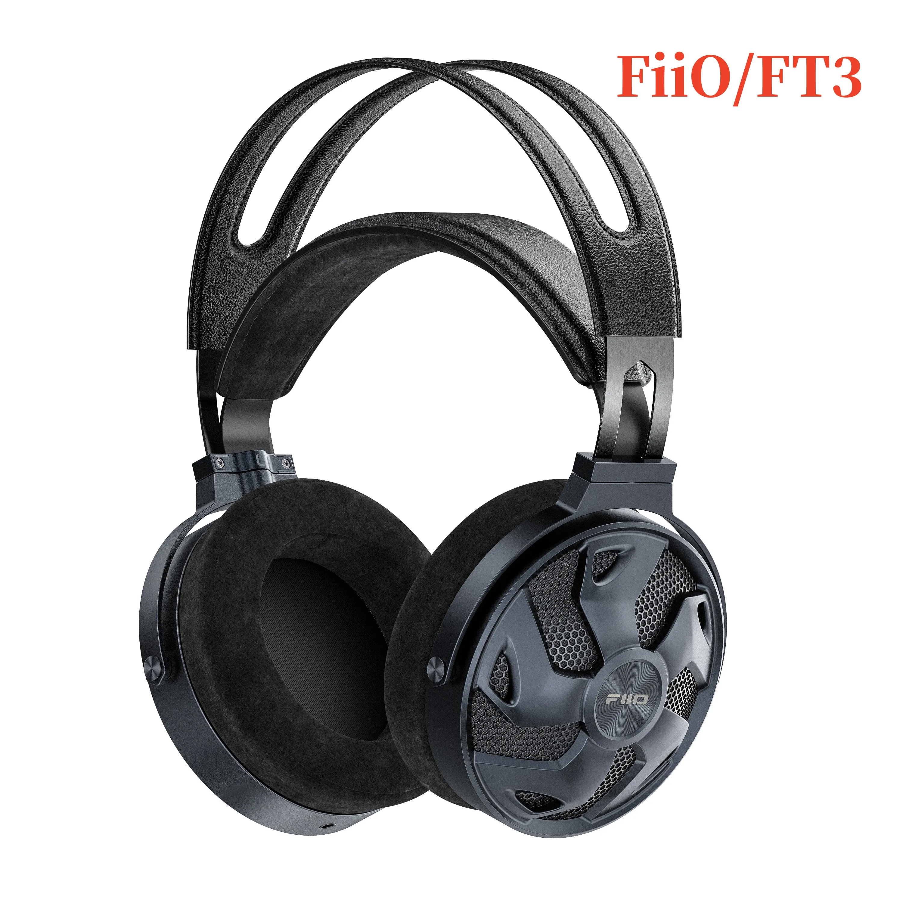 FiiO/FT3 Metal Large Dynamic Wired Open Headphone High Fidelity HiFi Fever Ear