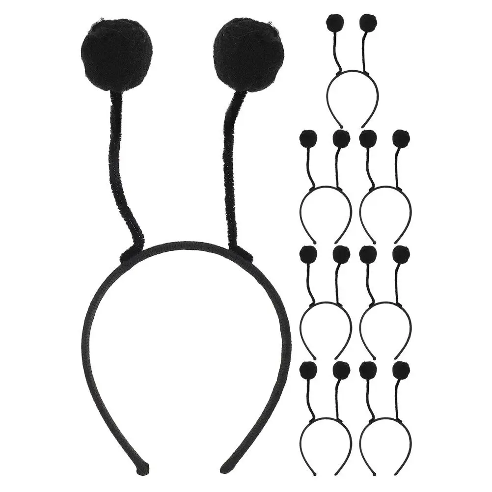 8Pcs Hair Balls Headband Smooth Surface Not Easy to Fall Off Party Headdress Girls Hair Hoops Balls Hairband