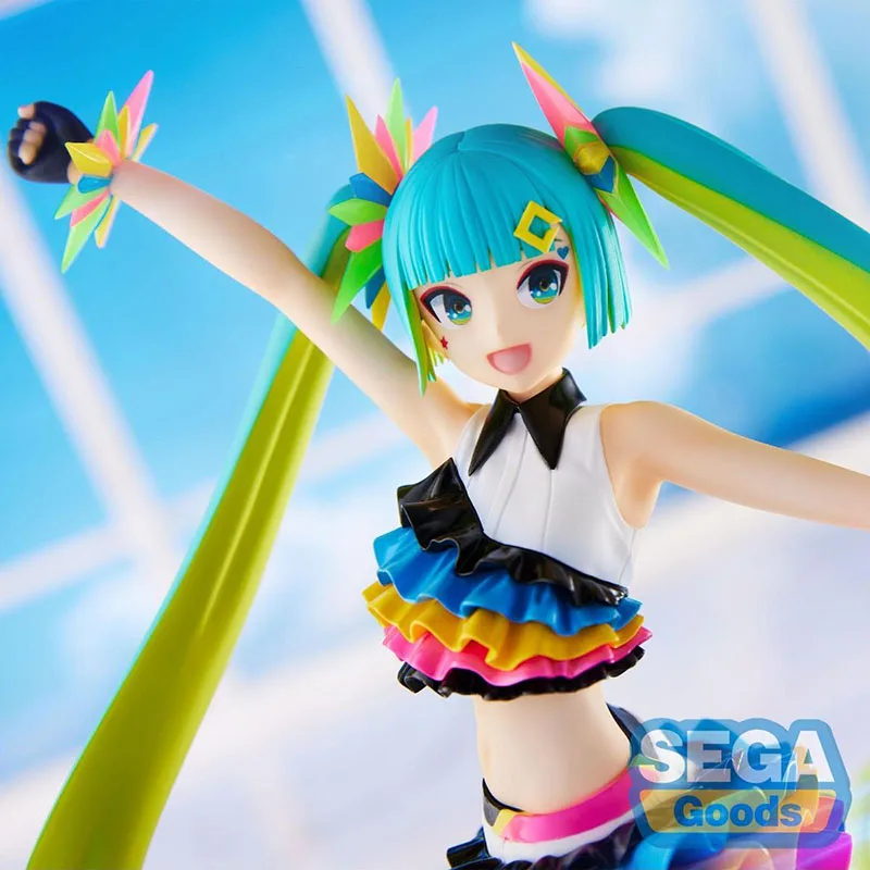 Originele Sega Hatsune Miku 1/8 Figuur Diva Project Vakantie Catch The Wave Anime Pvc Actie Decoratie Model Collectible Gift Toy