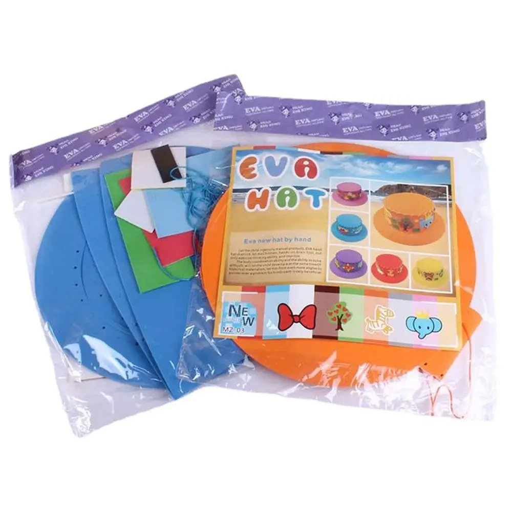 High-quality EVA EVA Hat DIY Creative Gift Cartoon Hat Handmade Sewing Early Education Cap