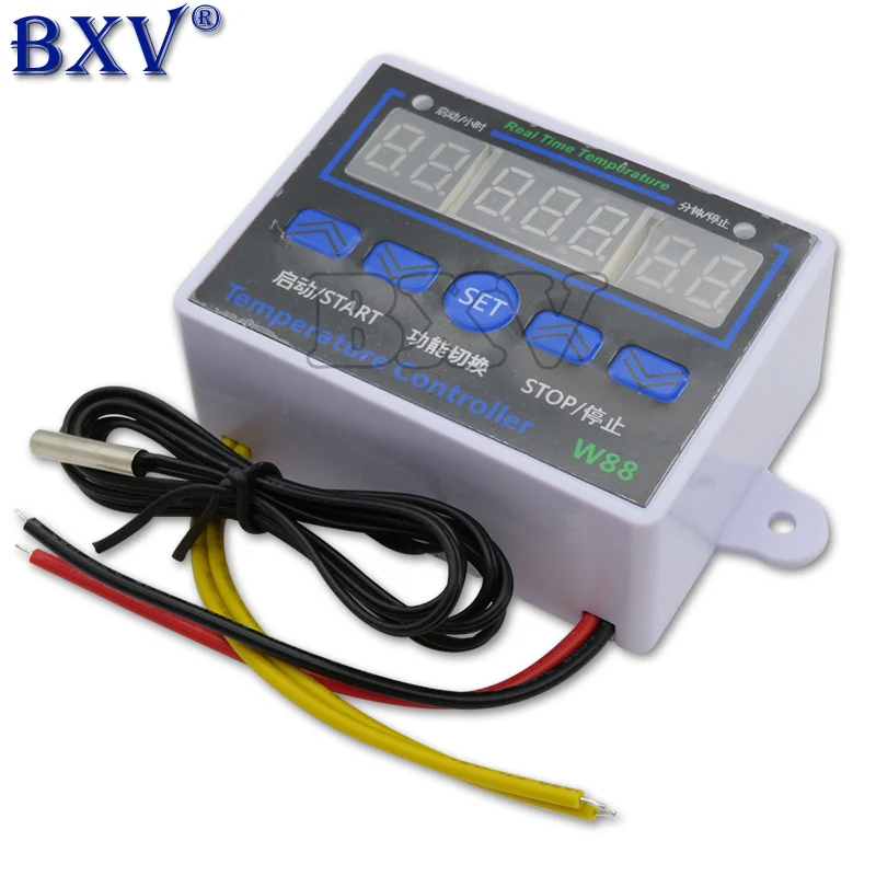 220V Thermostat XH-W1411 LED Digital Temperature Controller 10A Switch Thermometer Smart Temperature Regulator W88 W1411