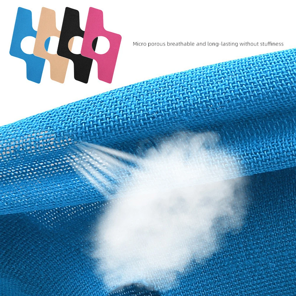 5 قطع/مجموعة شريط علم الحركة للركبتين - شريط علم الحركة للركبة قبل القطع |   رقع لاصقة للتمرين مقاومة للماء لإصابة الانتعاش