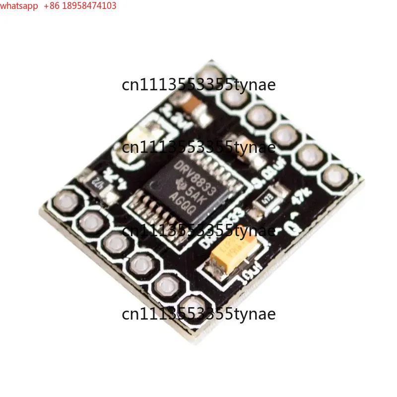 1-10Pcs DRV8833 Dual H Bridge DC Gear Motor Drive Module, 1.5A Motor Controller Driver Board Kit