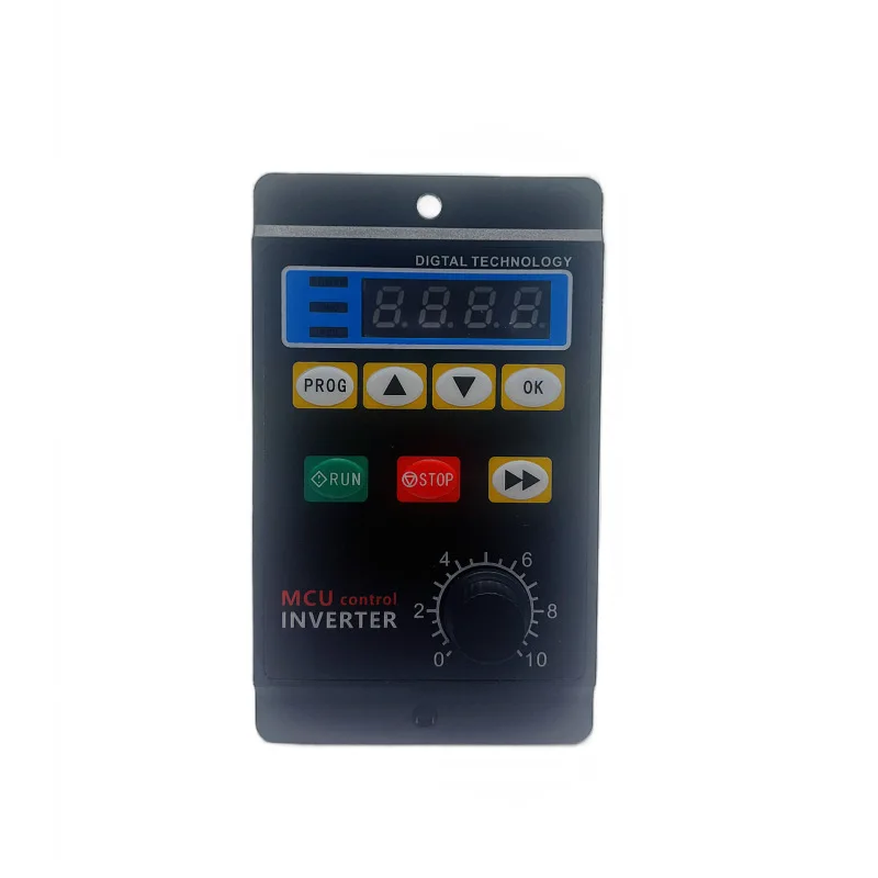 UX Series Compact Frequency Inverter, Single Phase AC220V Input to 3 Phase Output, Remote Control Available for Fan & Water Pump