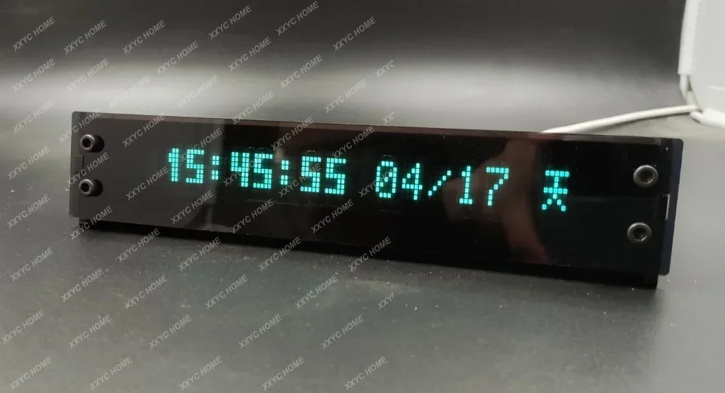 

Screen Display Desktop VFD Clock Flip Clock Digital LED Clock Pomodoro WIFI Timing TimerCreative Home Vacuum Fluorescent Display