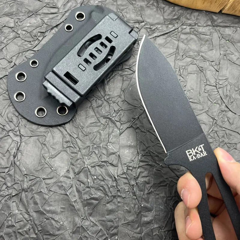 Outdoor Straight Knife, Wilderness Survival Knife, Stainless Steel Creative Small Knife, Survival Knife, Carry K Sheath Knife