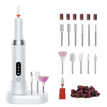 Electric Nail Polisher Drill Bits Professional Nails Grinding Polishing Dead Skin Removal…