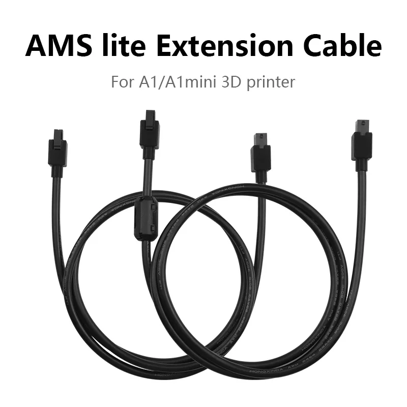 1M /2Meter Bambu Lab AMS Lite 4-pin Extension Cable For A1/A1mini 3D Printer