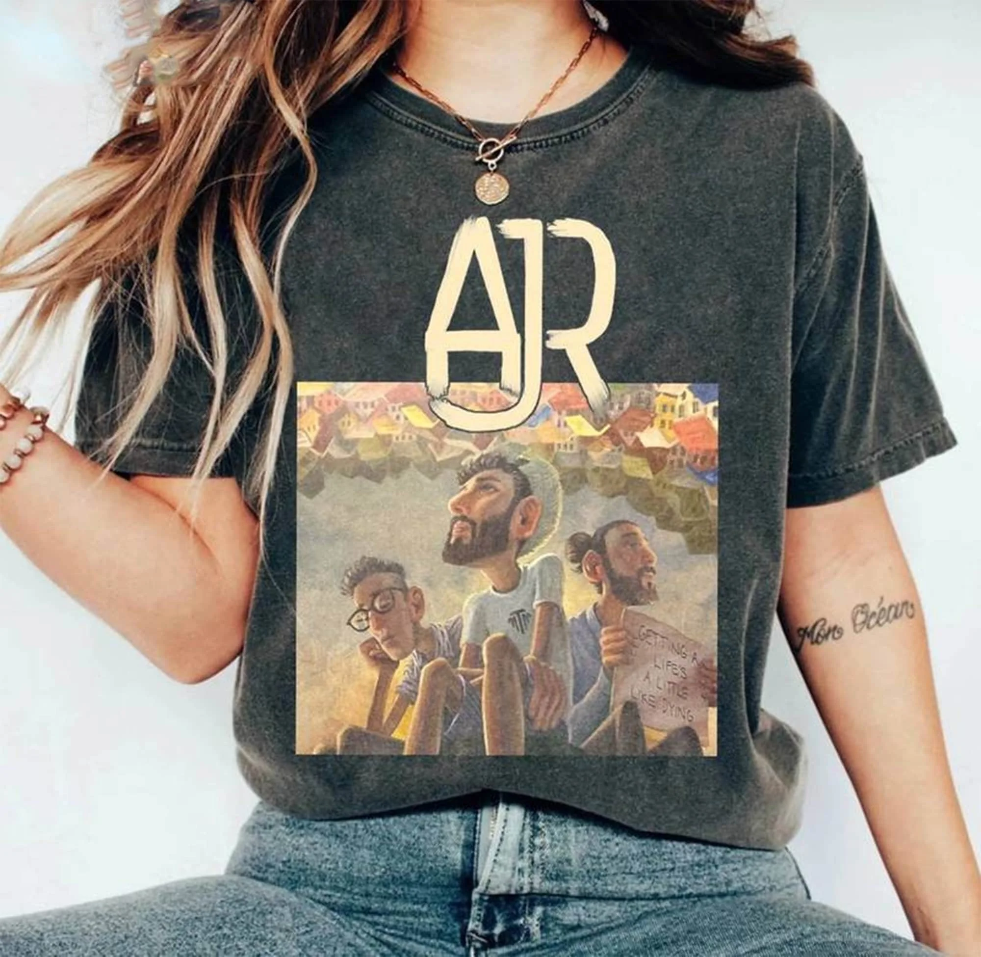 

A J R концертный тур футболка Топы музыкальной группы