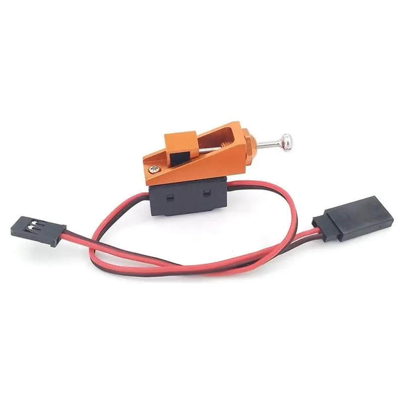 ABXE-RC Model Receiver Power ON/OFF Switch With Aluminum Mount Control Rod For RC Boat Car Waterproof Accessories Box