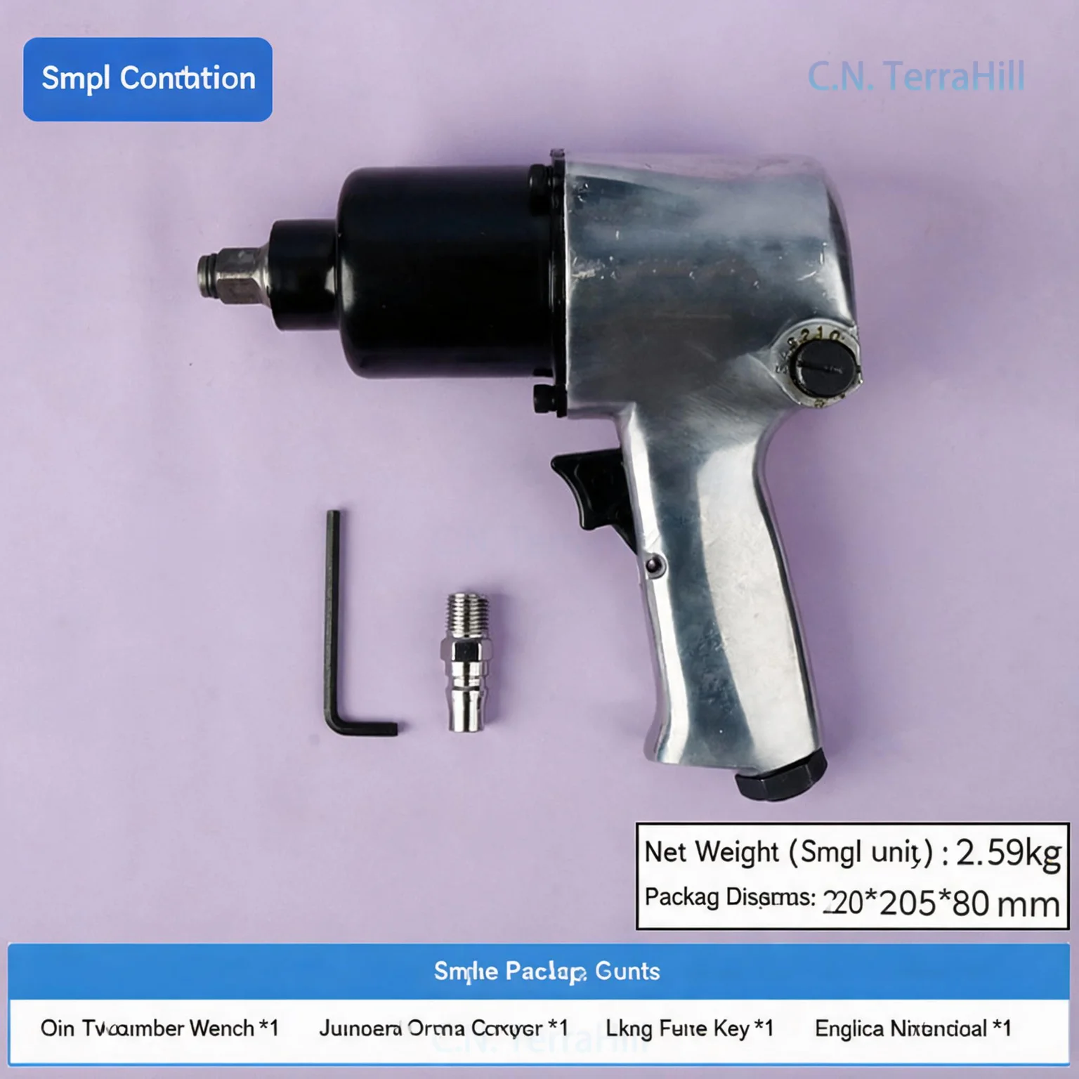 Klucz udarowy pneumatyczny 1/2 – Air Impact Wrench 1/2 Twin Hammer recenzja i cena