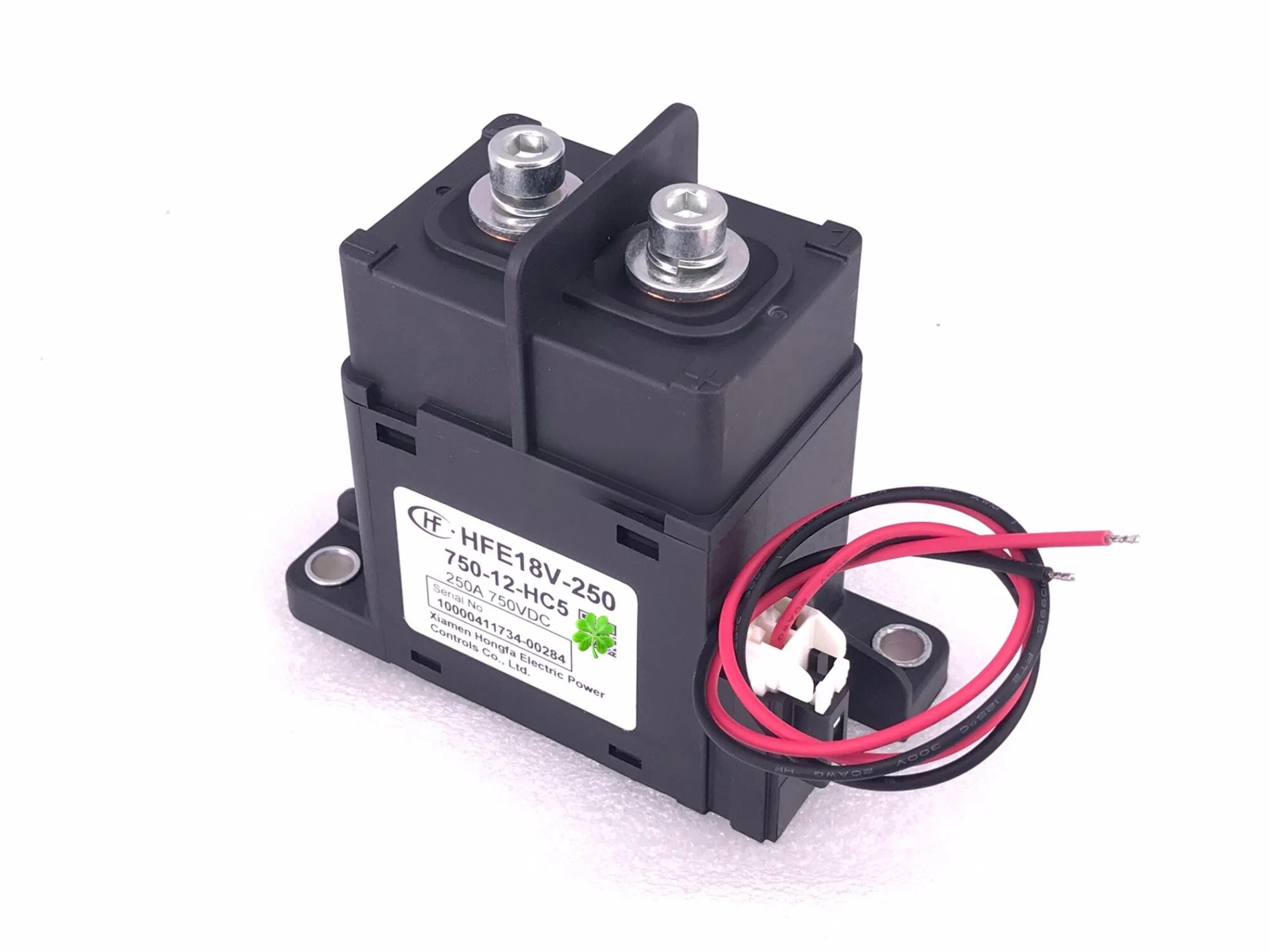 High-Voltage Direct Current Contactor HFE18V-250/750-12-hc5 Lithium Battery Relay 12V/250a