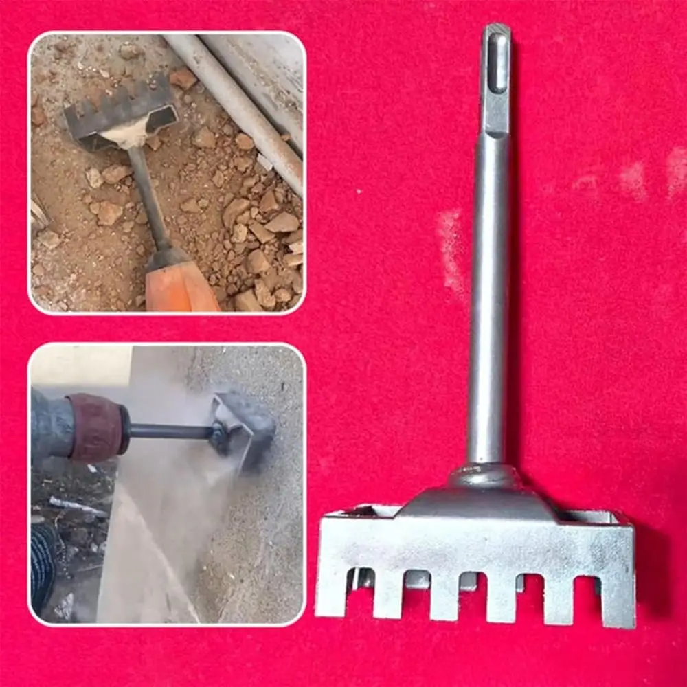 

Portable Square Hole Punch Multi-function Rectangle Slot Tool Concrete Hole Bit Square Hole Socket Sloter