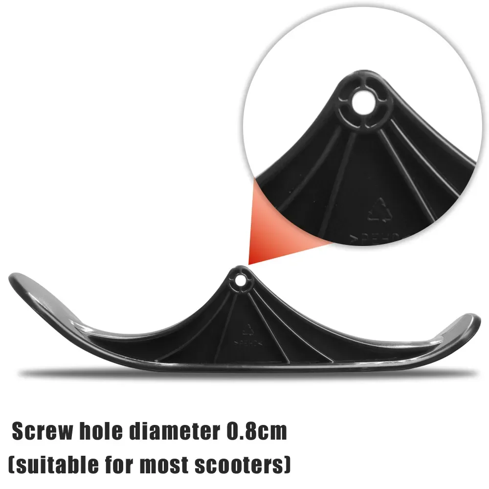 2-in-1 Converted Scooter Ski Sled Children's Skateboard Sled Winter Outdoor Ski Snowboard Snow Riding Accessories