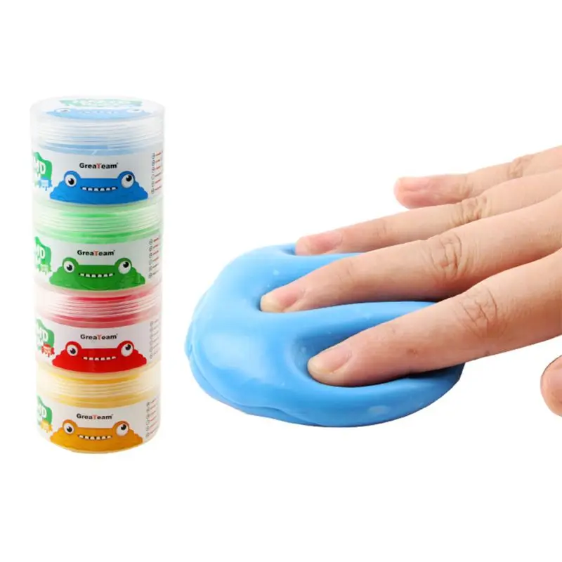 mastic à main pour enfants, jouets jeu, couleur claire, cerveau Portable amusant