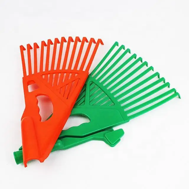 Splicable Grass Rake Courtyard Household Grass Rake Leaf Rake Agricultural  Plastic