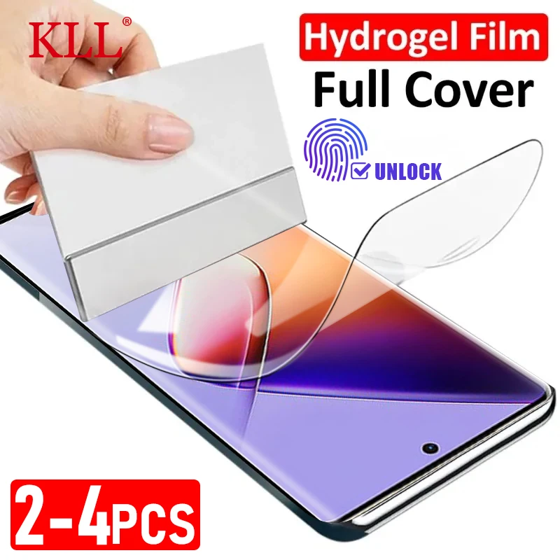 

2-4pcs Full Curved Hydrogel Film for Infinix Note 40 Pro 30 VIP Hot 30i 20S Screen Protector GT 20 10 Smart 8 6 7 HD Zero Ultra