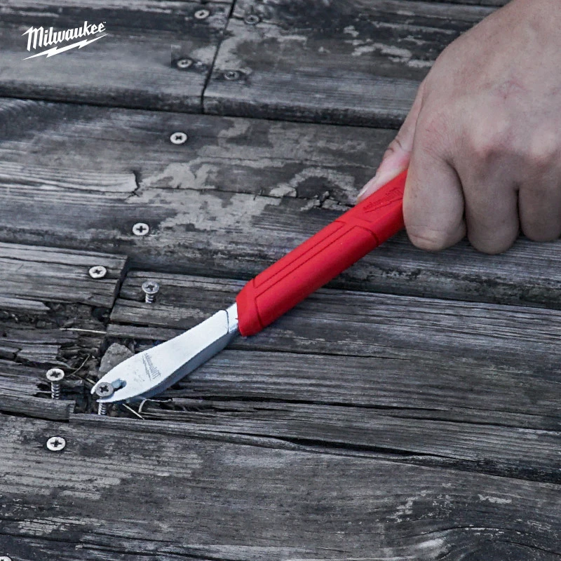 Milwaukee 9-Zoll Nagelentferner, Kleine Brechstange Nagelzieher, Manuelles Werkzeug für Zementwand und Holzbearbeitung 4932478249/48-22-9030 – Detail 1
