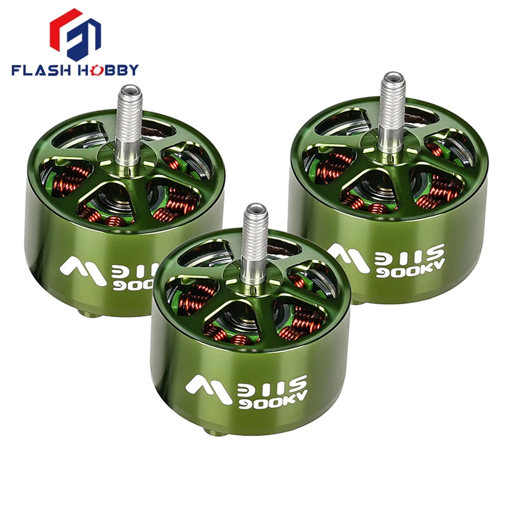 4pcs/lot FlashHobby Flash Hobby Mars3115 M3115 3-6S BLDC Outrunner Motor 5mm Shaft For Fixed-wing Fpv Drone RC Parts